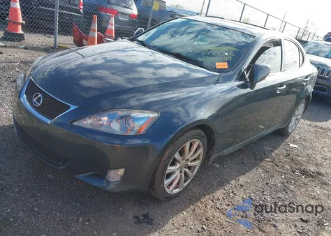 2007 Lexus Is 250 из США, поврежденный, VIN JTHCK262675010457